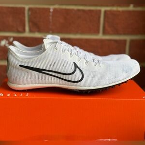 Nike Zoom Mamba 6 Mens White New Sneakers Track Shoes